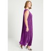 June + Vie by Roaman's Women's Plus Size Plisse Midi Dress - image 4 of 4