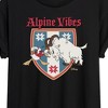 Women's - Disney - Alpine Vibes Oversized Graphic T-Shirt - 2 of 4