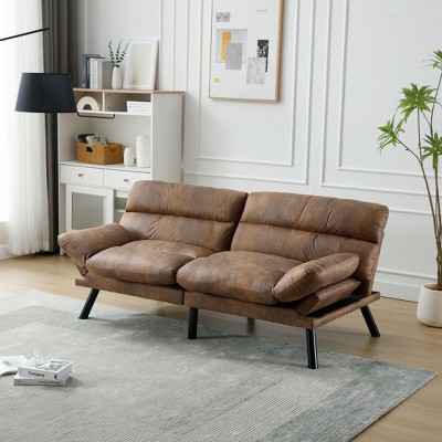 VYNXARIA sofa with thick cushion,Sofa bed,Sleeper sofa with metal feet