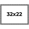 PosterPalooza | Distressed Black Picture Frame - UV Acrylic, Backing Board, Hanging Hardware Included - 2 of 4