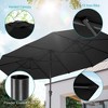 Sonkuki 13 x 7.2Ft Double-Sided Patio Umbrella with Large Canopy Outdoor Table Umbrella for Garden, deck and pool - 4 of 4