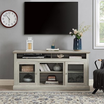 Modern TV Stand for TV Up to 65" Media Console Entertainment Center Storage Cabinet with Open Storage Space for Living Room Bedroom