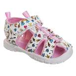 Ruged Bear Girls' Closed Toe Sandals (Toddler Sizes)
