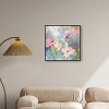Art Remedy Fractal Flowers Floral Abstract Art Framed - 2 of 4