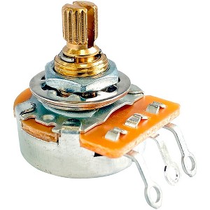 AxLabs 500K Audio Taper Split 3/8" Shaft Short 5/8" Length Potentiometer - 1 of 1
