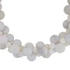 Northlight 3-Finish Shatterproof Ball Christmas Garland - 6' x 3.5" - White - Unlit - 4 of 4