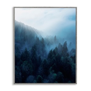 Stupell Industries Daylight over Pine Forest Framed Giclee Art - 1 of 4