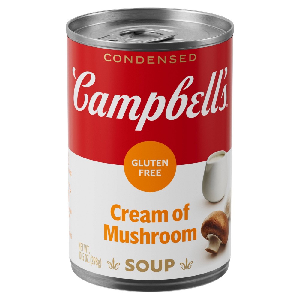 UPC 051000285355 product image for Campbell's Condensed Cream of Mushroom Gluten Free Soup - 10.5oz | upcitemdb.com