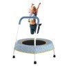 VisioGear Trampoline, Toddler Trampoline for Kids 1 Year Plus with Handle, Baby Gifts for Boys and Girls, Blue Forest, 27.5*27.5*30 - 4 of 4