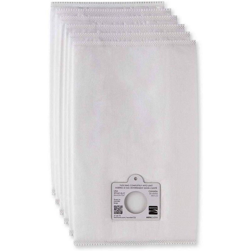 Kenmore 6-Pack Canister HEPA Cloth Bags (Type-Q/C), 3 of 4