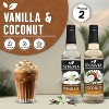 Syruvia Coffee Flavors Variety Pack: Vanilla & Coconut 25.4 fl oz Syrup - 2 of 4