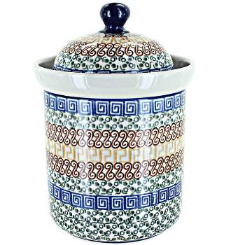 Joyful Large Glass Cookie Jar With Bamboo Lid - 31 Oz Food Kitchen