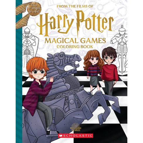 Magical Games Coloring Book (harry Potter) - By Jenna Ballard