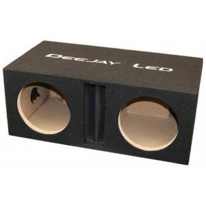 DEEJAYLED SUPER BASS 10" VENTED BOX BASS10DUALVENTED - 1 of 1