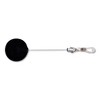 Advantus Premier Heavy-Duty Retractable ID Card Reel, 24" Extension, Black/Silver, 12/Box - 3 of 4