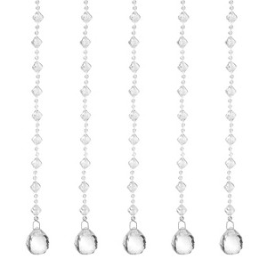 Unique Bargains Acrylic Pineapple Bead Crystal Garland Strands for DIY Decor 5 Pcs - 1 of 4