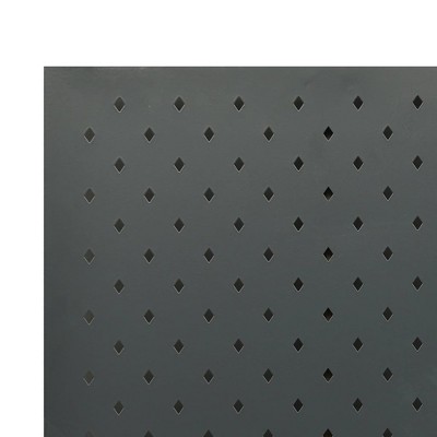 Anthracite Steel 3-Panel Folding Room Divider