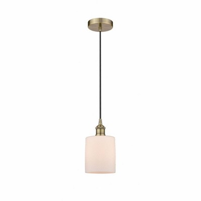 Cobbleskill - 1 Light Mini Pendant In Industrial Style-9.75 Inches Tall and 5 Inches Wide