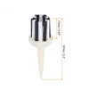 Unique Bargains Adjustable Height Low Friction Resistance Plastic Golf Tee Brush Tops - 2 of 4