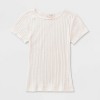 Women's Short Sleeve Pointelle T-Shirt - Universal Thread™ - 4 of 4