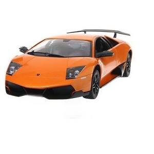 Link 1:14 Lamborghini Murcielago Performance, RC Radio Remote Racing Car, Orange - 1 of 3