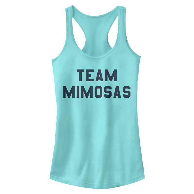 CHIN UP Team Mimosas Racerback Tank Top, 1 of 4