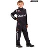 HalloweenCostumes.com XS Boys Boy's Official NASCAR Kyle Busch Cheddars Uniform - Kids Racing Jumpsuit Costume | Ideal for Halloween, White/Black/Red - 4 of 4