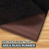 Custom Size Hallway Runner Rug Non - Slip Waterproof Washable Black Indoor Outdoor Carpet Entryway Kitchen Laundry Balcony - 3 of 4