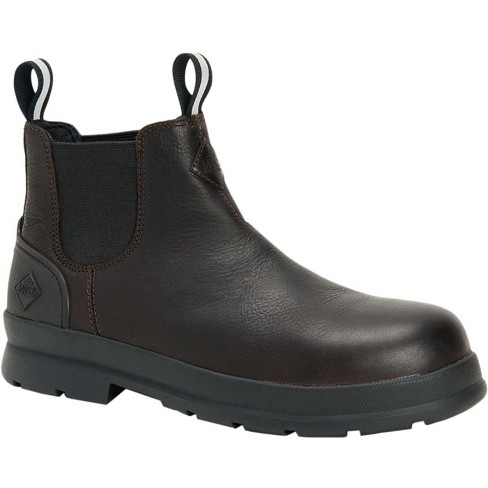 Men s Men s Chore Farm Leather Comp Toe Chelsea Boot Target