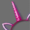 Unicorn Glow Halloween Headband - Hyde and EEK! Boutique™: Pink, Ages 5+ - 3 of 3