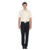 Gioberti Men's Short Sleeve Solid Dress Shirt - 4 of 4