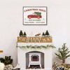 Masterpiece Art Gallery 18"x24" Christmas Farm Sign Collection A Wall Art - 3 of 4