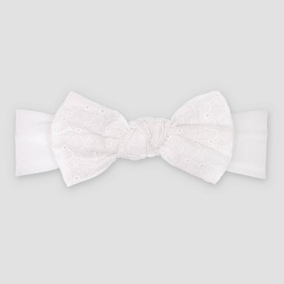 Image of Baby Girls' Bow Headwrap Set - Just One You® made by carter's White