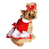 Holiday Dog Harness Dress - Candy Canes (Large) - image 3 of 3