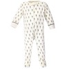 Touched by Nature Infant Organic Cotton Zipper Sleep and Play 3pk, Cactus - 2 of 4