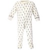 Touched by Nature Baby Organic Cotton Zipper Sleep and Play 3pk, Cactus - image 2 of 4