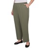 Alfred Dunner Womens Plus-Size All Around Elastic Waist Accord Medium Length Pant - 3 of 4