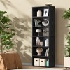 6-Tier Bookshelf, 23.6 Inches Open Bookcase with Adjustable Storage Shelves - 3 of 4