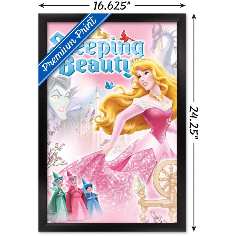 Trends International Disney Sleeping Beauty - Cover Framed Wall Poster Prints, 3 of 7