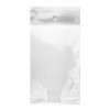 UOFFICE Pack of 1,000 Clear Resealable Cellophane Bags 3.9" x 5.9" 1.2 Mil  with Hanging Header - 3 of 4