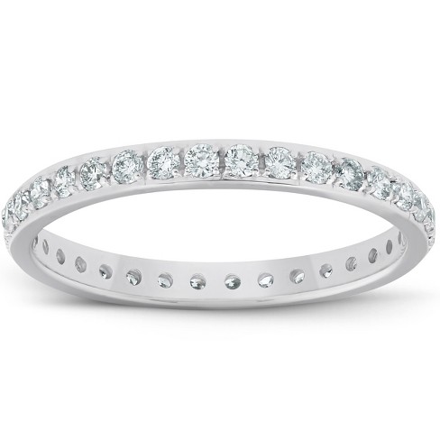 Pompeii3 1 2ct Diamond Wedding  Ring  Womens Eternity Band  
