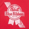 Men's Pabst Blue Ribbon Tank Top and Shorts Pajama Set - Red - 4 of 4