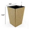 Maggift Planters Head Bust Planter Greek Style Cement Head Planter Indoor Outdoor Garden Decor Plant Pots for Living Room, Brown, 9.5"*9.5"*13.8" - 2 of 4