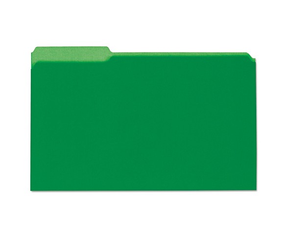 File Folders Green Universal Office