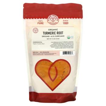 Pure Indian Foods Organic Turmeric Root, Ground, 7.5 oz (212 g)