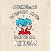 Men's - The Cat in the Hat - Christmas Morning Crew Dad Short Sleeve Graphic T-Shirt - 2 of 4