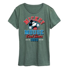 Women's - Disney - Mickey Mouse Short Sleeve Graphic T-Shirt - 1 of 4