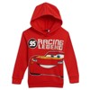 Disney Pixar Cars Lightning McQueen Fleece Pullover Hoodie and Pants Outfit Set Toddler - 3 of 4