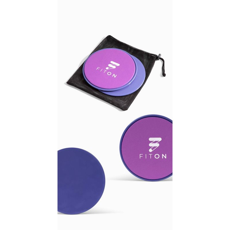 FitOn Core Sliders (Sliding Disks) - Purple, 2 of 5