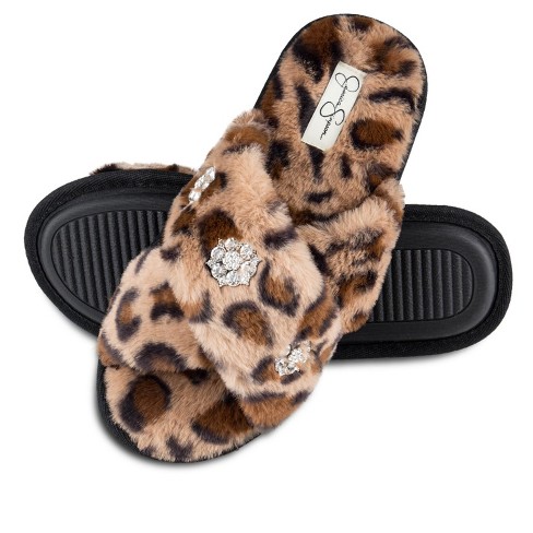 Leopard best sale slippers target